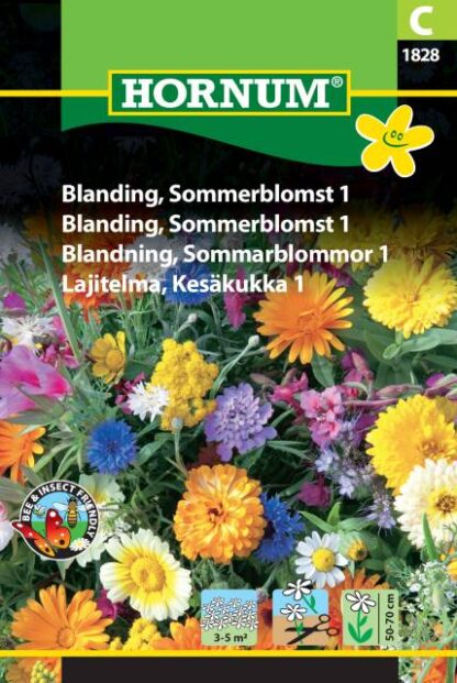 Natureseeds blanding sommerblomst 1 f