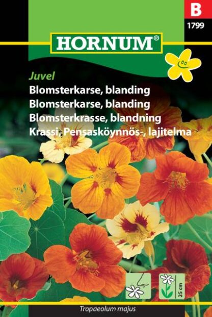 Natureseeds blomsterkarse blanding juvel