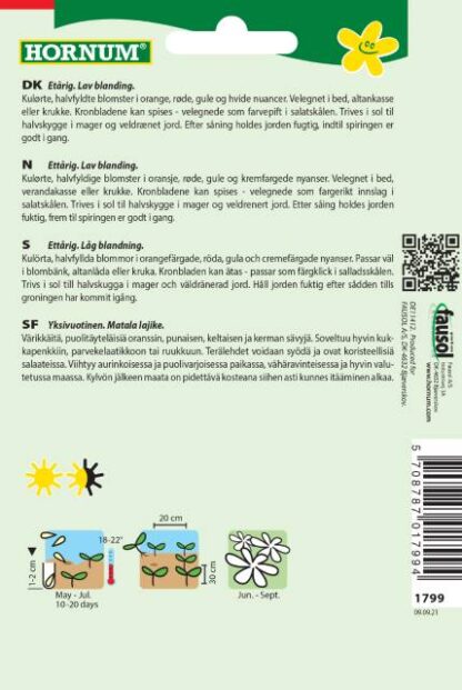 Natureseeds blomsterkarse blanding juvel2