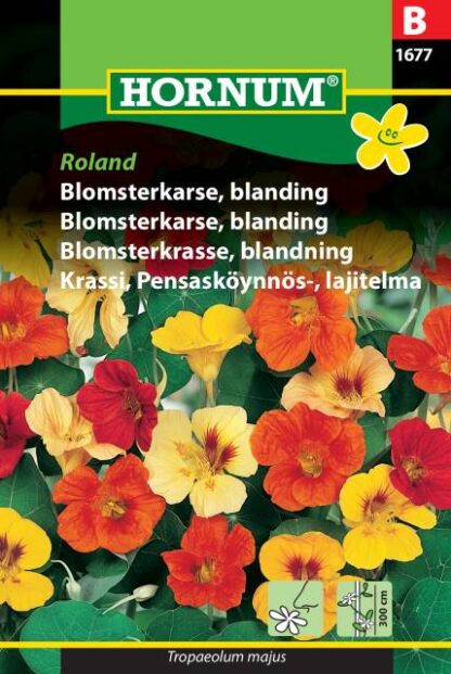 Natureseeds blomsterkarse blanding roland