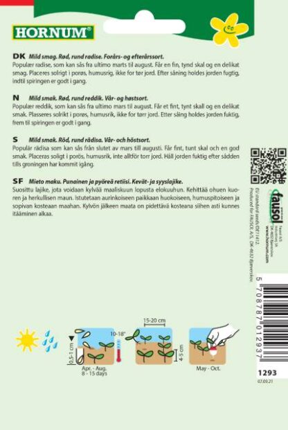 Natureseeds cherry belle radise2