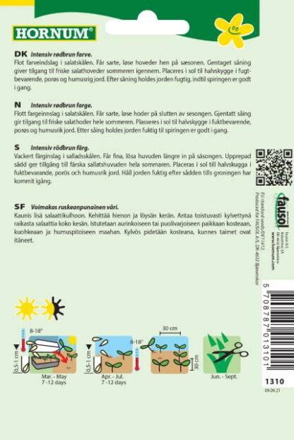 Natureseeds hovedsalat merveille des quatre saisons2