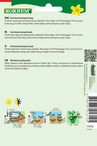Natureseeds icebergsalat great lakes 118b