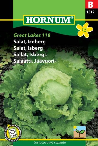 Natureseeds icebergsalat great lakes 118f