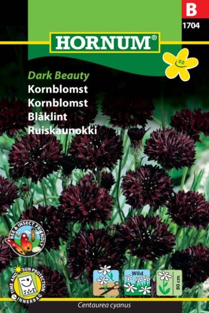 Natureseeds kornblomst dark beauty