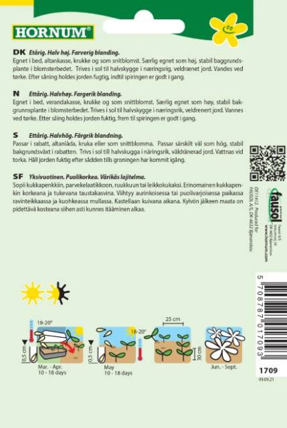 Natureseeds løvemund blanding joy2