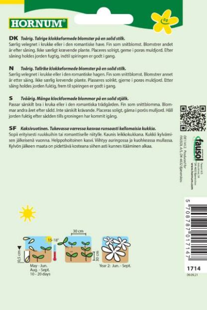 Natureseeds marieklokke blanding bell2