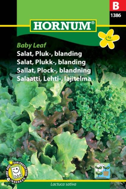 Natureseeds pluksalat baby leaf
