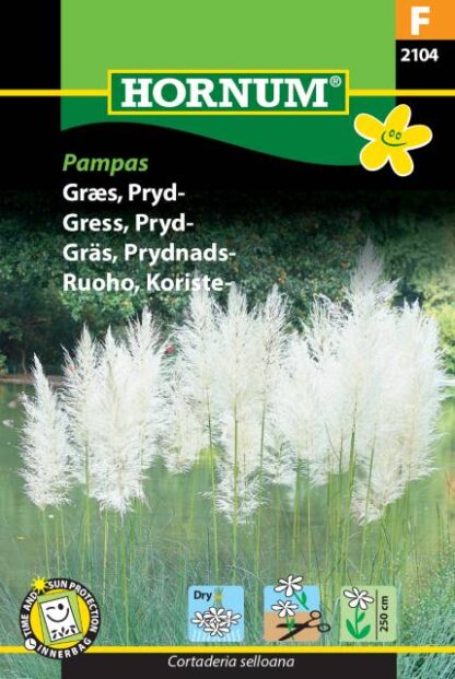 Natureseeds prydgræs pampas